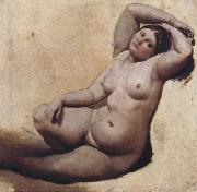 Jean Auguste Dominique Ingres Oil sketch for the Turkish Bath (mk04) France oil painting reproduction